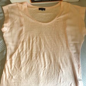 Capped sleeved blouse